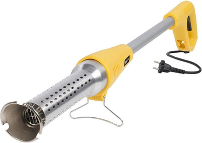 Desherbador eléctrico Powerplus - Desmalezador de 2000 W - Longitud de 115 cm y temperatura de 650° C