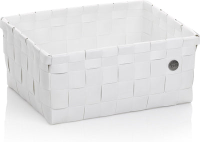 Baño Kela - cesta neo 24x31x14 cm - polipropileno - blanco