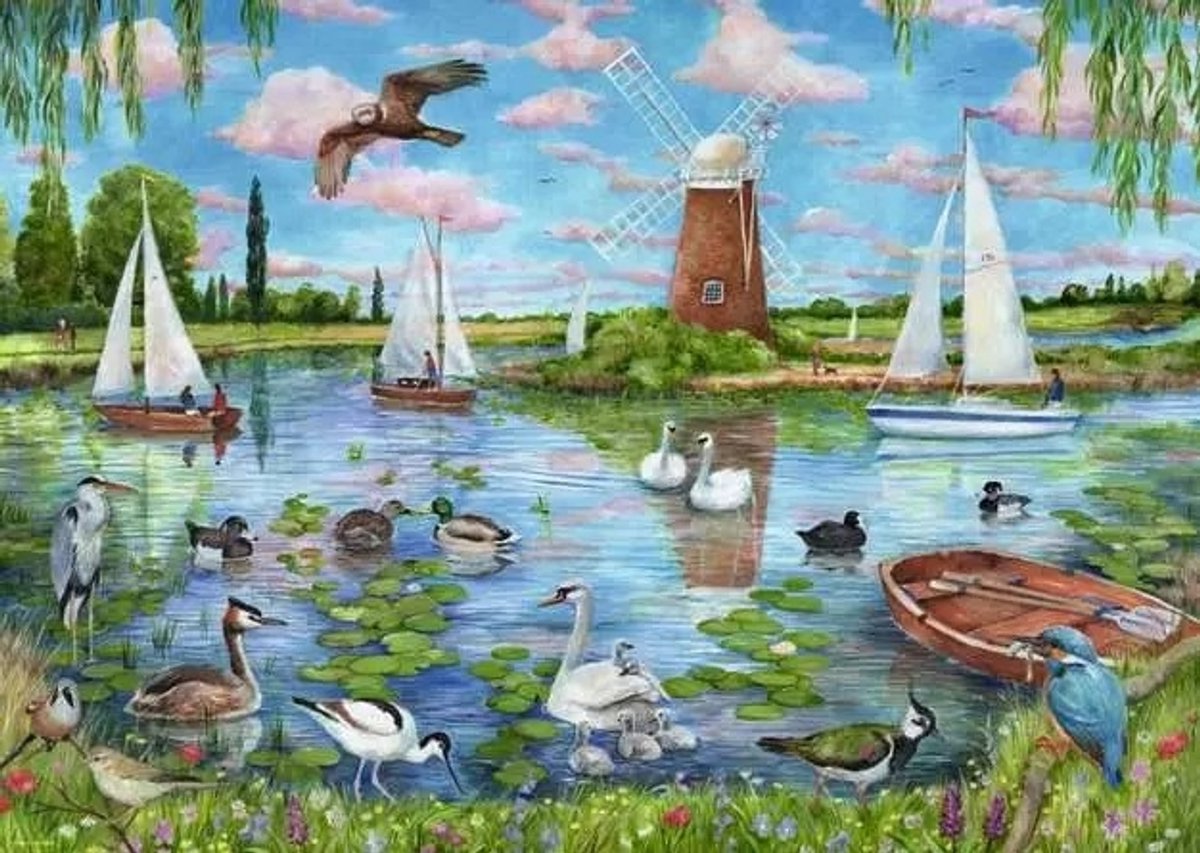 Ravensburger Puzzle Paisaje costero - Puzzle de 1000 piezas para adultos.