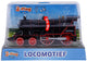 2-play Die-cast locomotive with light and sound, 14 cm