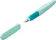 Pelikan twist - pluma estilográfica - neo mint m + 2x cartuchos de tinta estándar