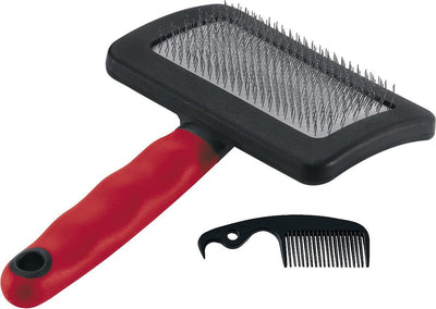 Ferplast cepillo pulidor rojo negro xl