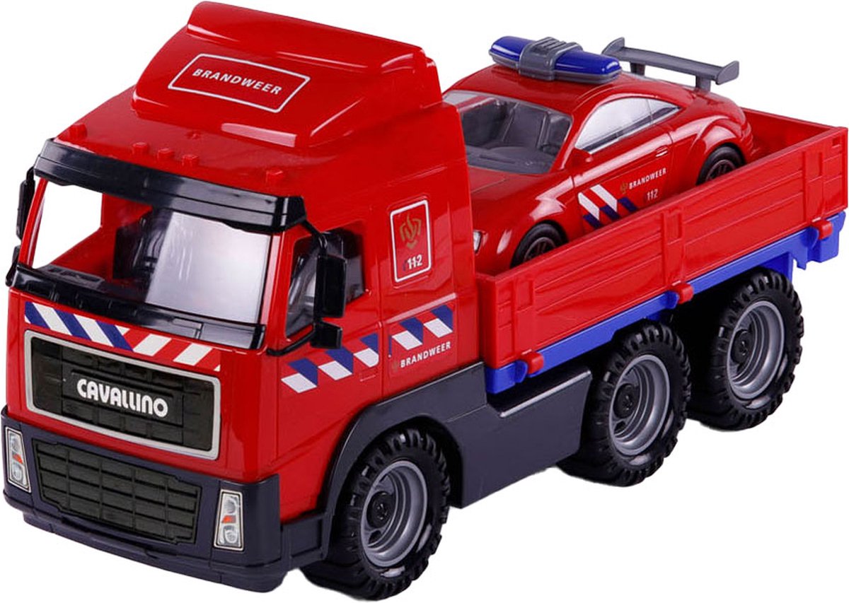 Cavallino Toys Cavallino Fire Truck and Fire Truck, Scala 1:16