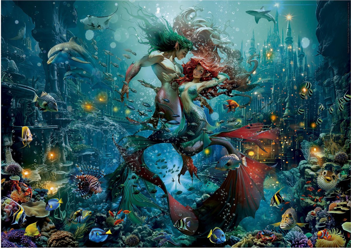 Educa -legpuzzel 500 stukjes-atlantis