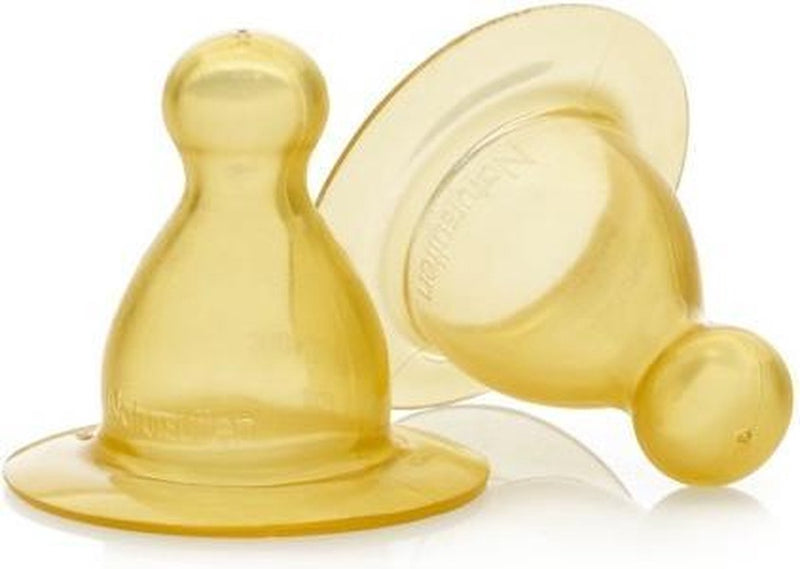 Natursutten - tettarelle in gomma - flusso veloce - 6+ mesi - 2 pezzi