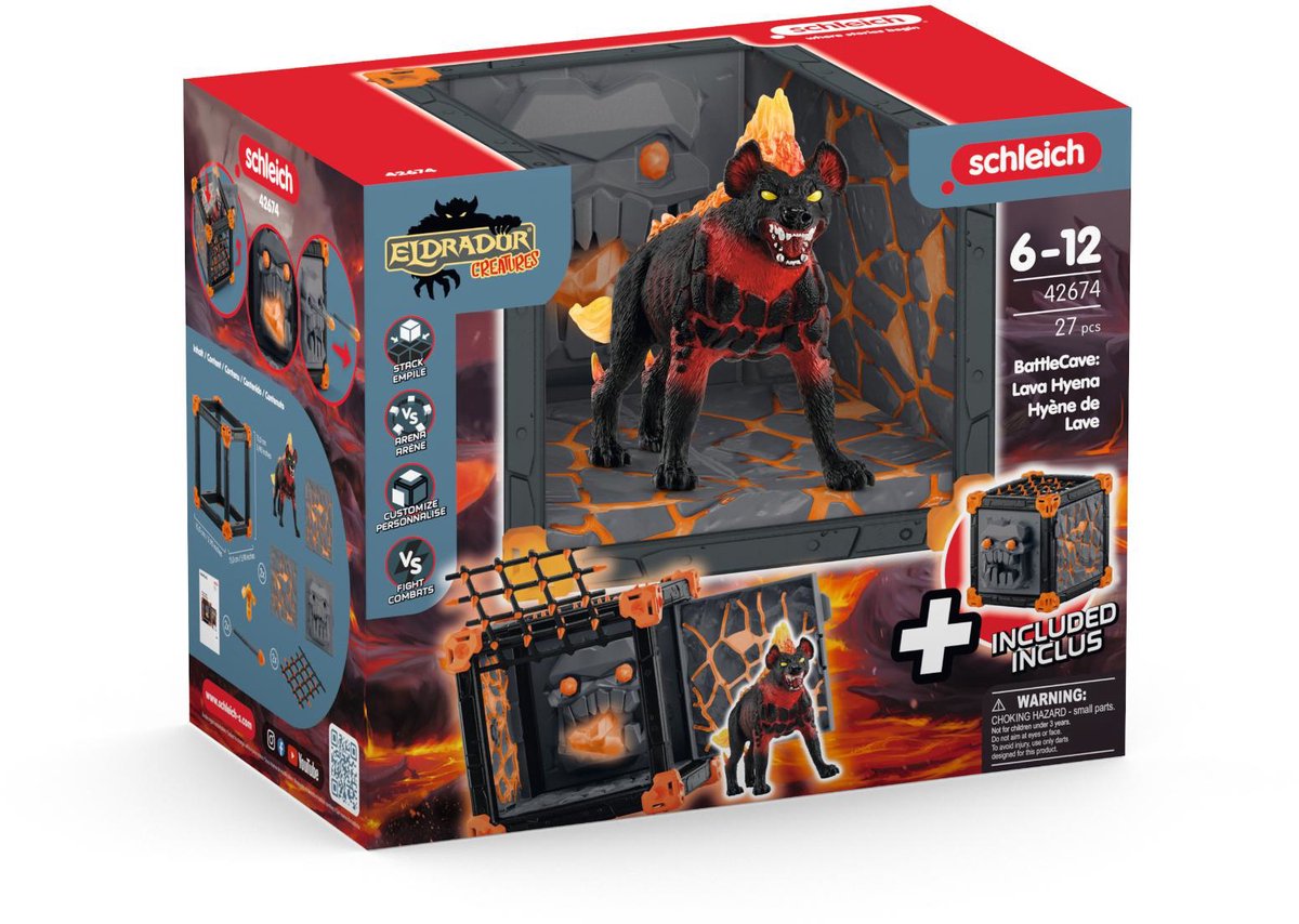 Schleich 42674 Battleecave Lava iena