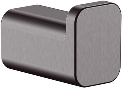 Porta asciugamano Hansgrohe Addstoris cromo nero spazzolato