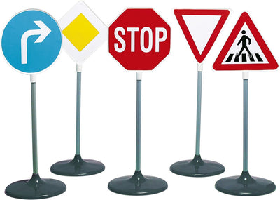 Small traffic sign set (72cm 5 pieces)