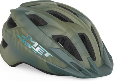 Con crackerjack mips casco de bicicleta niños niñas - casco de bicicleta niños - talla unisize (52-57cm) - verde mate