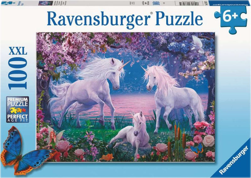 RAVENSBURGER - UNICORNI INCENTANTI PUZLER CITTURA. Xxl