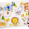 Classic World World Worly Wooden Nick Wild Animals, 7st.