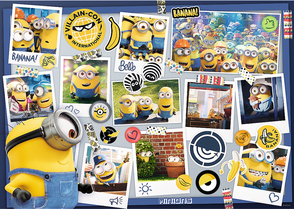 Trefl minions puzzel - 500 stukjes - kleurrijke legpuzzel.