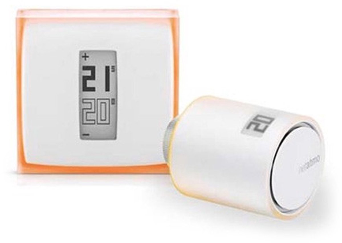 Termostato inteligente Netatmo + 1 mando radiador inteligente