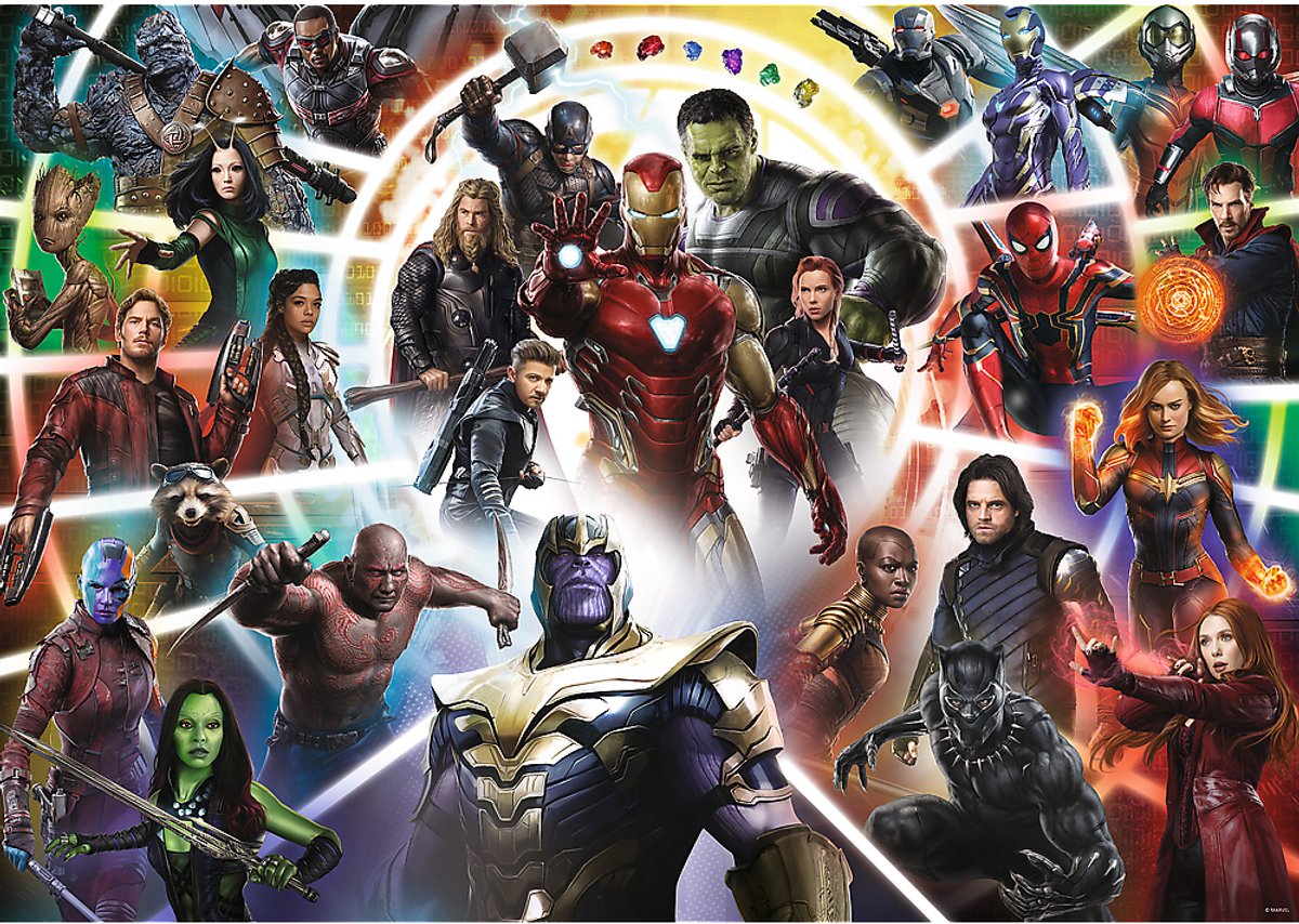 Trefl puzzle avengers endgame - 1000 piezas marvel heroes.
