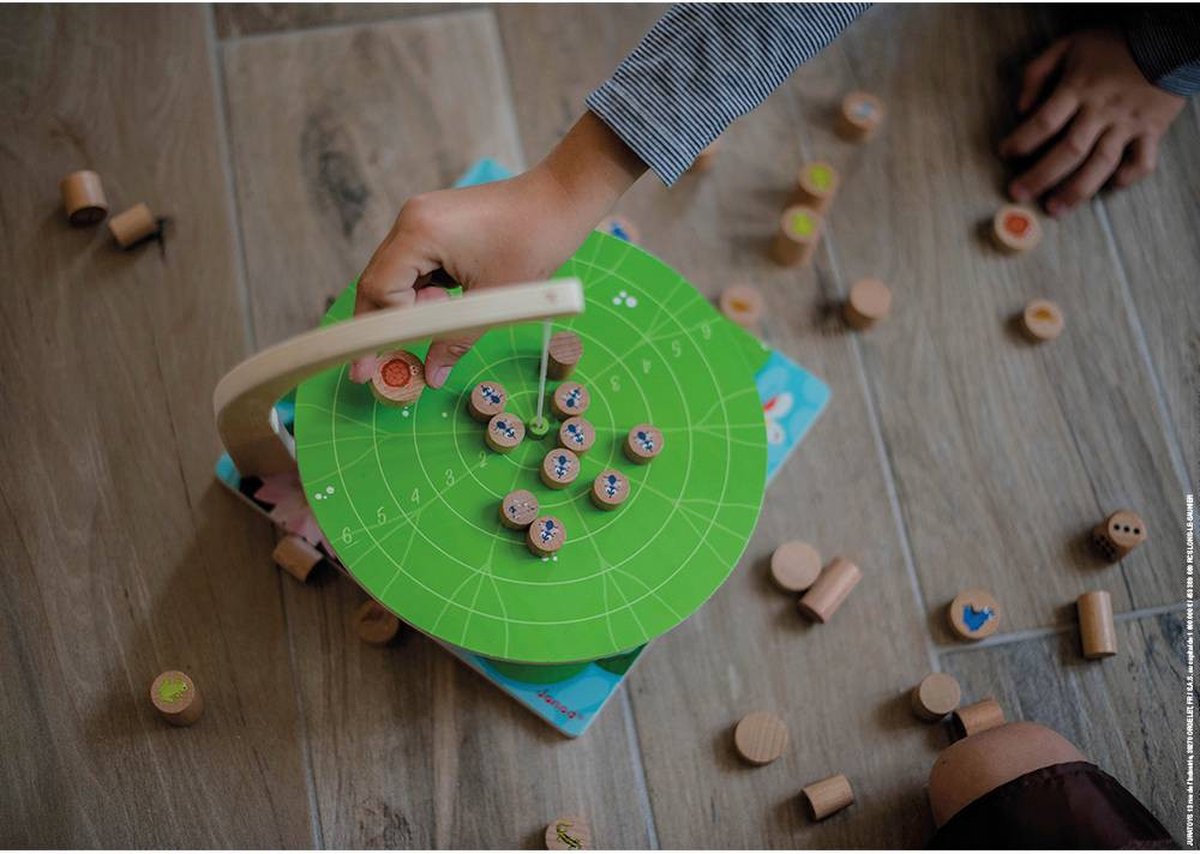 Janod - gioco - sfida delle ninfee - dadi