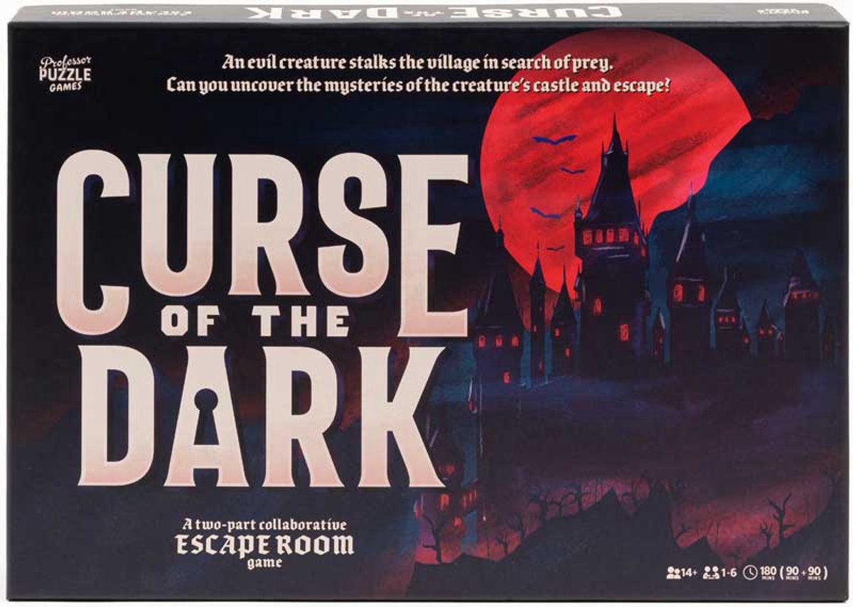 Profesor rompecabezas maldición de la oscuridad - juego de escape room (eng)