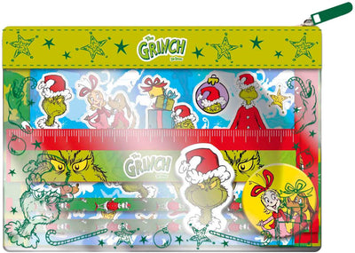 Stuffed pouch grinch