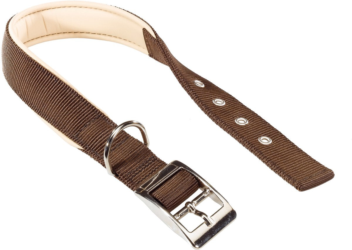 Collare per cani Ferplast daytona 53 x 2,5 cm acciaio nylon marrone
