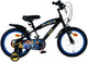 Bicicleta infantil Batman - niño - 16 pulgadas - negra - 2 frenos de mano