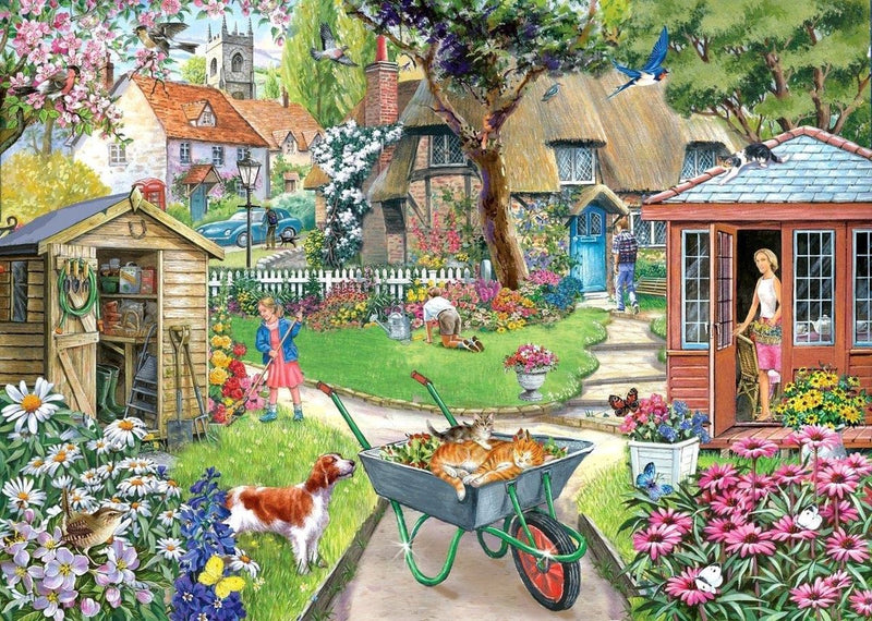 Puzzle House of Puzzles Bloomin adorabili pezzi di fiori da 500 xl.