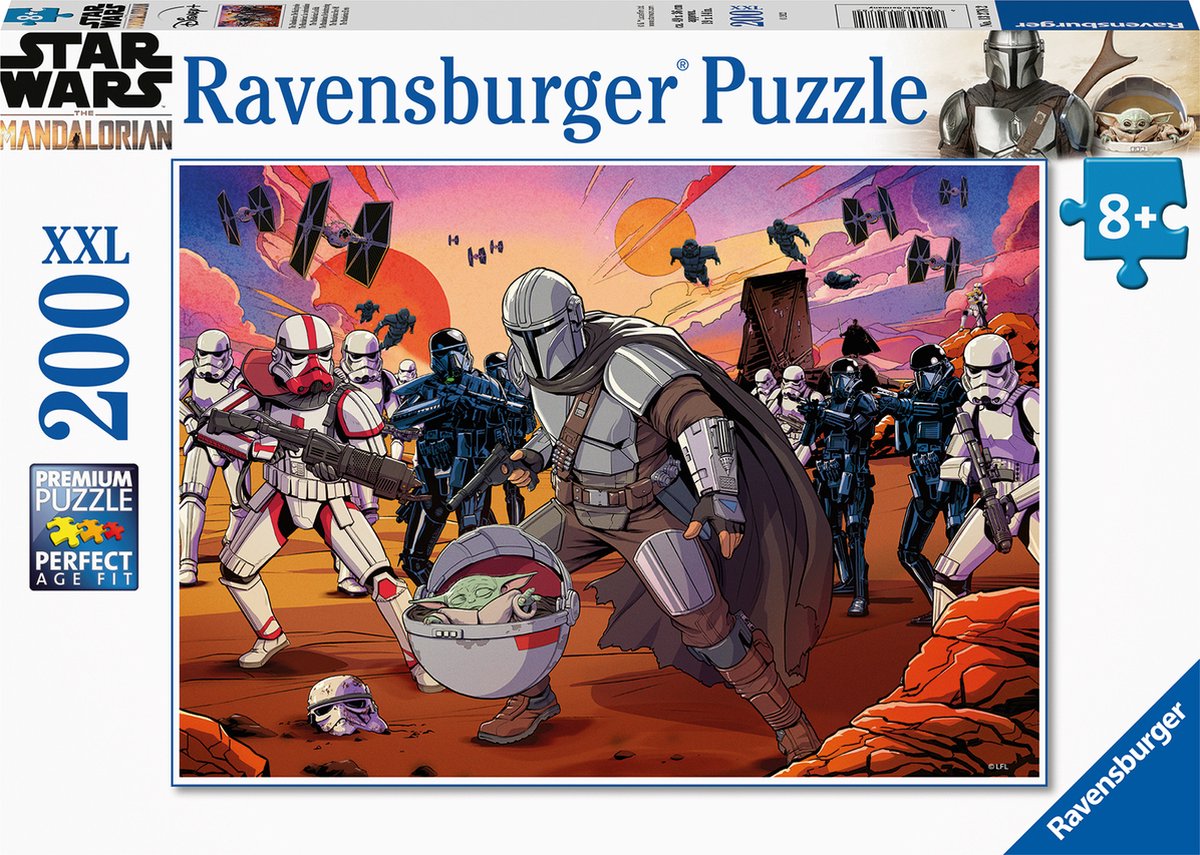 Ravensburger - The Mandalorian - The Chief Macht Puzzle 200 pezzi