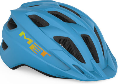 Con casco de bicicleta crackerjack mips para niños y niñas - casco de bicicleta para niños - talla unisize (52-57 cm) - cian mate