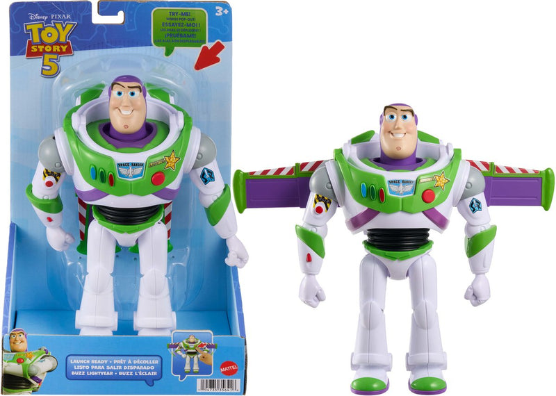 Mattel Disney e Pixar Toy Story 5 grande pronto per il lancio Buzz Lightyear figura di 25 cm - mobile