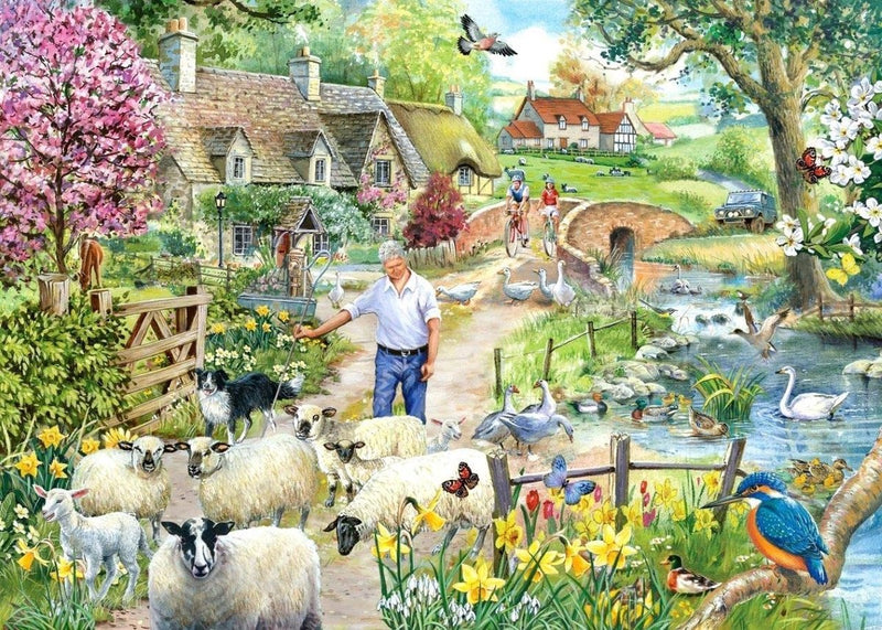 Puzzle House of Puzzles Shepherd's Lane 1000 pezzi Paesaggio.