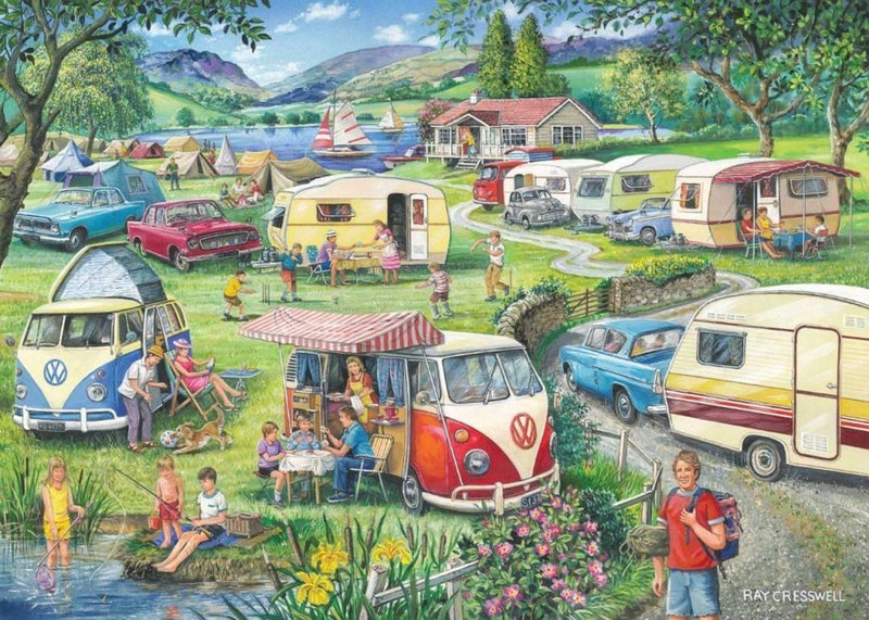 Casa dei puzzle puzzle buone feste 1000 pezzi di paesaggio rustico.