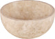 Differnz lodi wash basin - 38cm - polished natural stone - beige