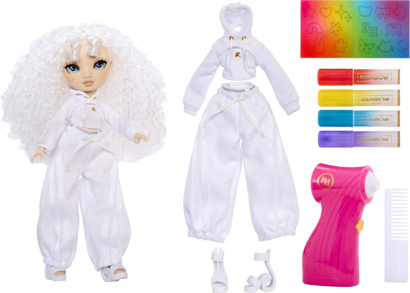 Mga Entertainment Rainbow High Air Brush crea una bambola alla moda: occhi verdi