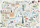 Gibsons - mappa di londra (di josie shenoy) - 1000 pezzi 49×68 cm (l×a) - puzzle per adulti