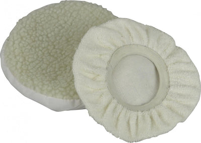Carpoint arpoint polishing fleece set ø245 mm – rough soft – 2 pieces – for polishing machine 1717304 – for car polishing gloss