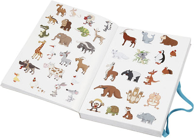 Creativ company sticker book, size 11.5x17 cm, 1 piece
