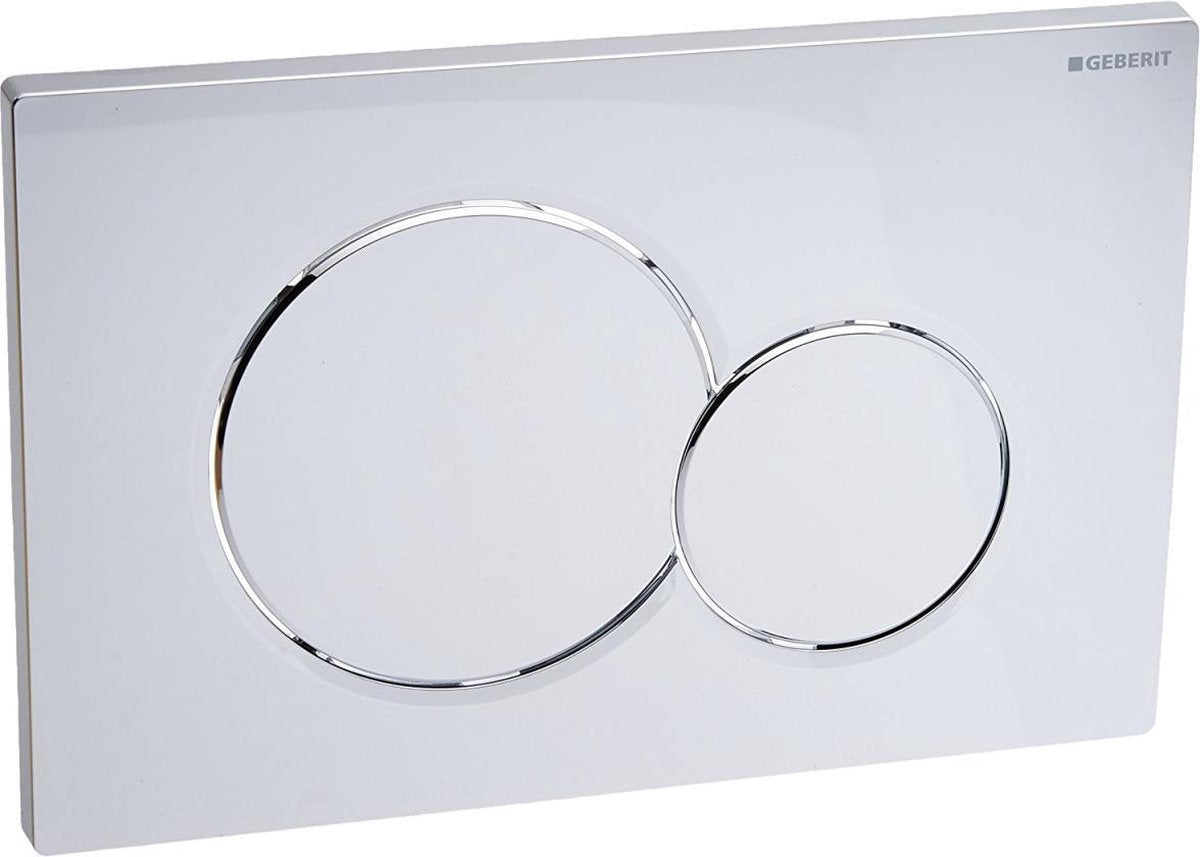 Panel de control Geberit sigma 01 - cromo brillante
