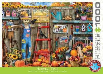 Eurographics - tempo del raccolto - 1000 pezzi 68×48 cm (l×a) - puzzle