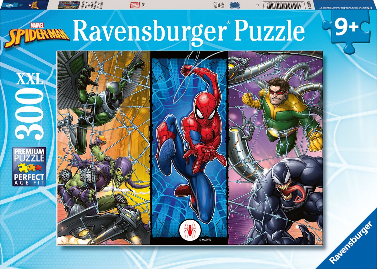 Ravensburger Jigsaw Puzzle XXL Spiderman, 300º.
