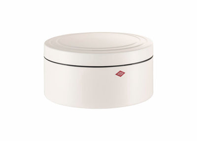 Scatola pasticceria Wesco linea classica con coperchio | 4 litri | metallo - sabbia opaca | scatola di biscotti