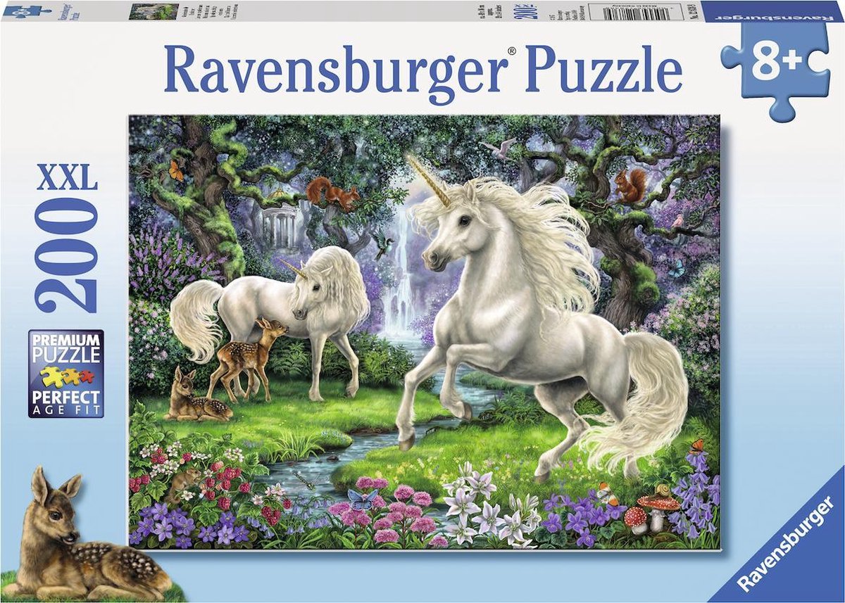 Ravensburger - Unicornios místicos 200 piezas xxl