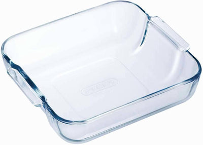 Fuente para horno Pyrex vidrio 21x21cm 2l vidrio