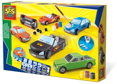 Versare auto e dipingere