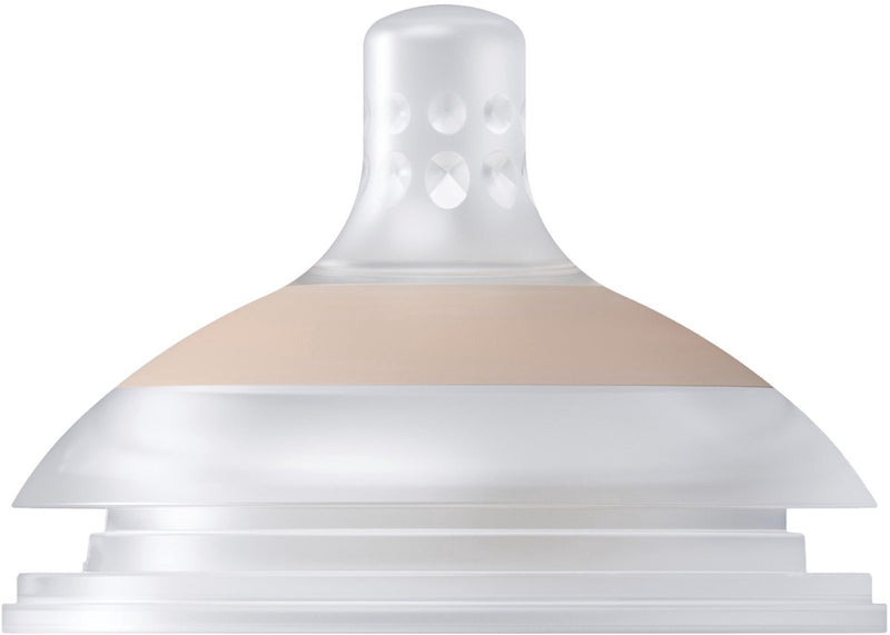 Difrax lovi mammafeel dynamische flessenspeen - 6+ maanden - cross cut- 1 stuk