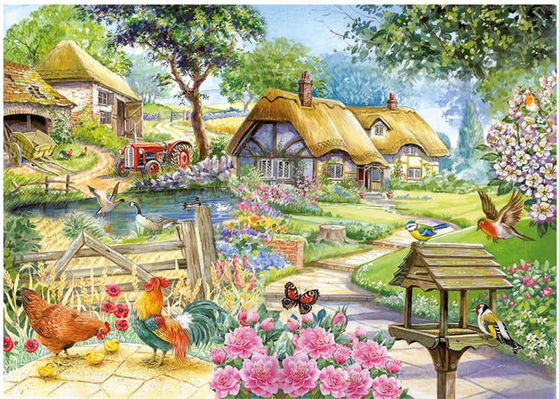 Puzzle di vita di campagna House of Puzzles 500 pezzi xl