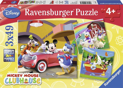 RAVENSBURGER Topolino, 3x49st.