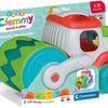 Clementoni Baby Soft Clemmy Steamwals Veicolo con blocchi, 9dlg.