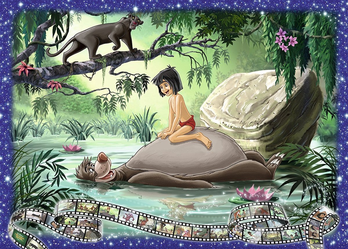 Ravensburger jungle jungle book, 1000st.