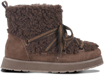 Botas de nieve para mujer Luhta ihana ms - marrón oscuro - 38