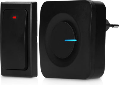 Alecto adb30zt - campanello senza fili senza batterie - nero