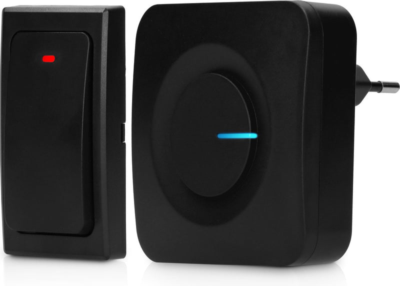 Alecto adb30zt - timbre inalámbrico sin pilas - negro