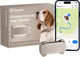 Tractive dog 6 – locatie tracker met gps gezondheid activity functies - past op meeste halsbanden - bruin